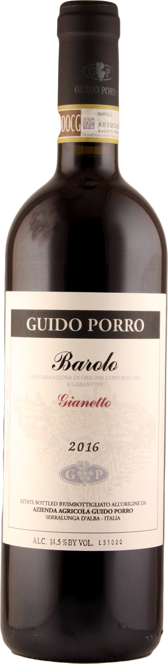 Barolo 'Gianetto' 2016 - Guido Porro/Piemont