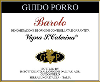 Barolo 'S. Caterina' 2018 - Guido Porro/Piemont